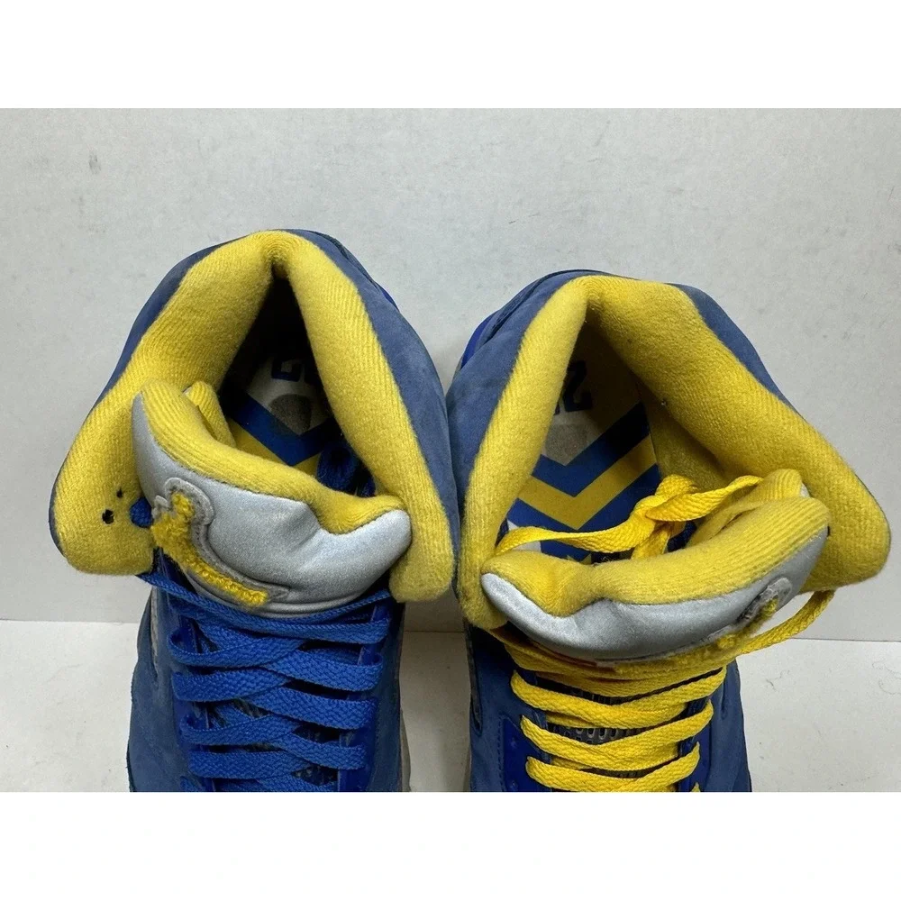 Nike Air Jordan 5 Retro Laney Varsity Royal Blue Mens Size 10.5 CD2720-400
